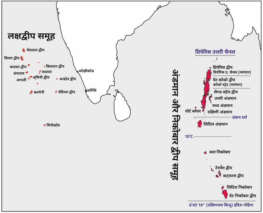 Maritime borders of India